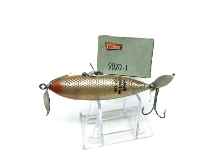 Heddon Wounded Spook Yellow Shore with Box