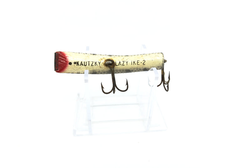 Kautzky Lazy Ike 2 Wooden Lure Black Scale Color