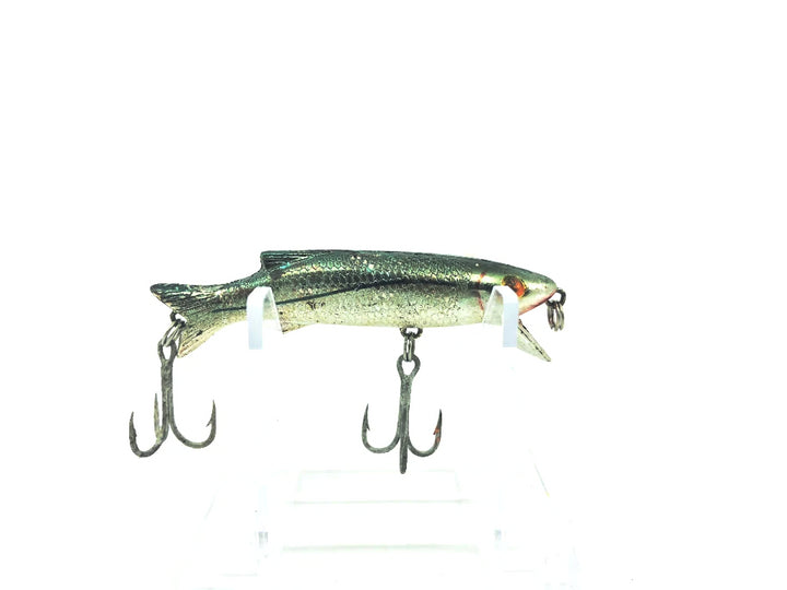 Doll Fish Shal-A-Miner Silver and Green Minnow