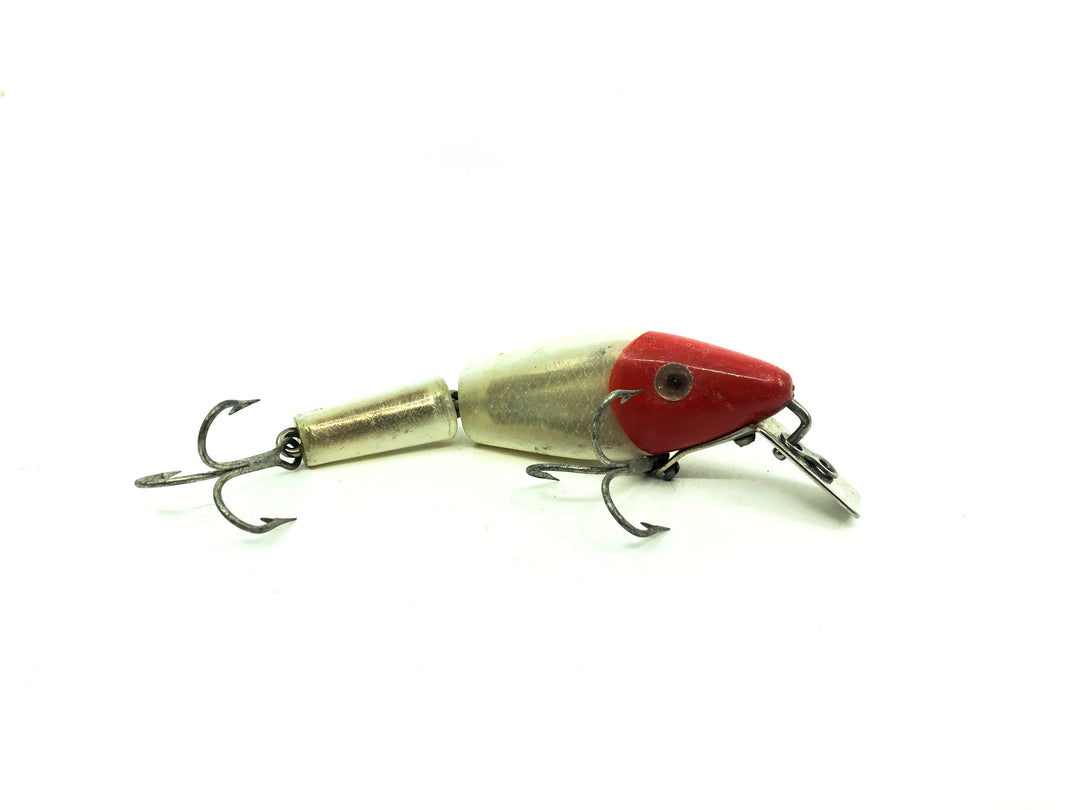 L & S Pike-Master Sinker 30M, White Red Head Color