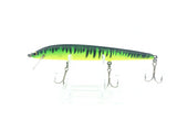 Unmarked Crankbait Green and Yellow Tiger Color