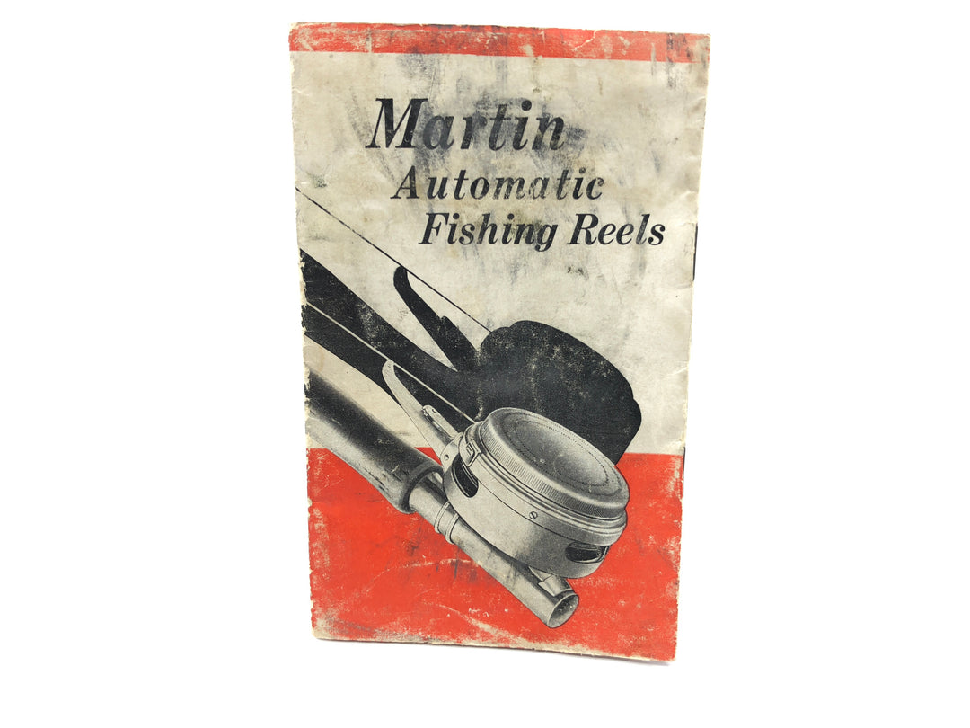 Martin Automatic Fishing Reels Pamphlet / Catalog