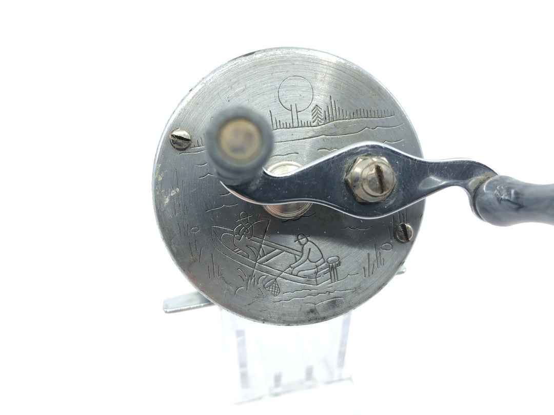 Bronson Mercury No. 2550 Engraved Bait Casting Reel