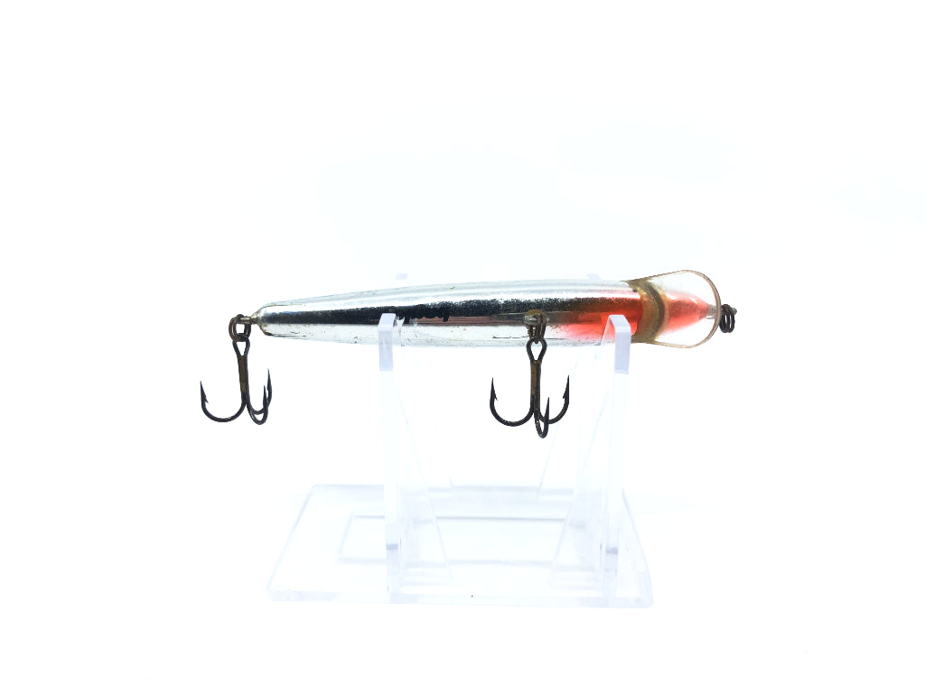 Unmarked Bagley Minnow Blue Silver and Black Stripes Color