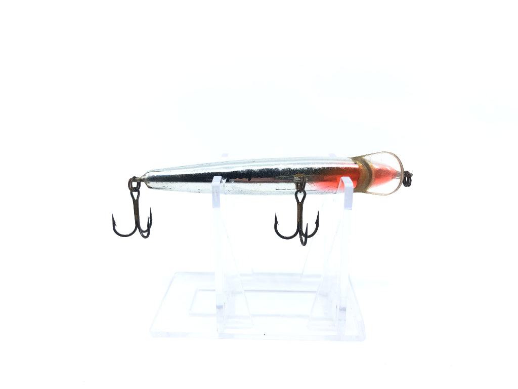 Bagley Minnow Blue Silver and Black Stripes Color