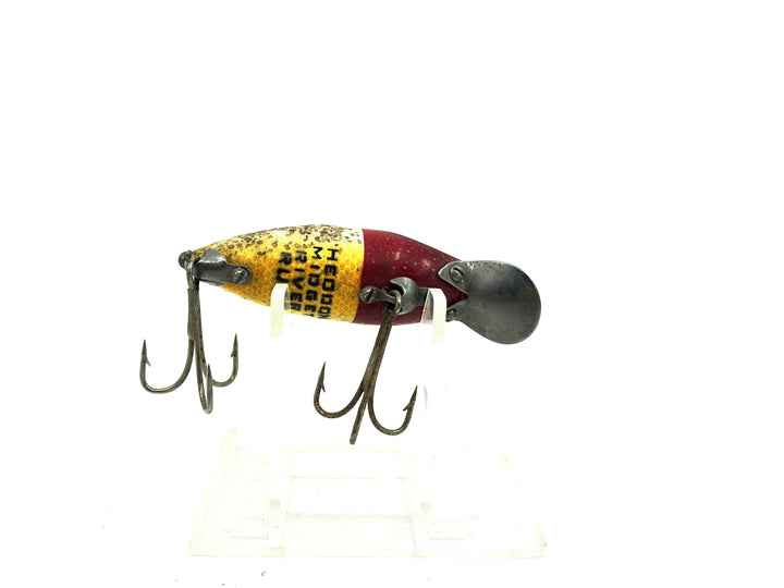 Heddon River Runt Sinker Spook 9110 RHF Red Head/ Flitter Color