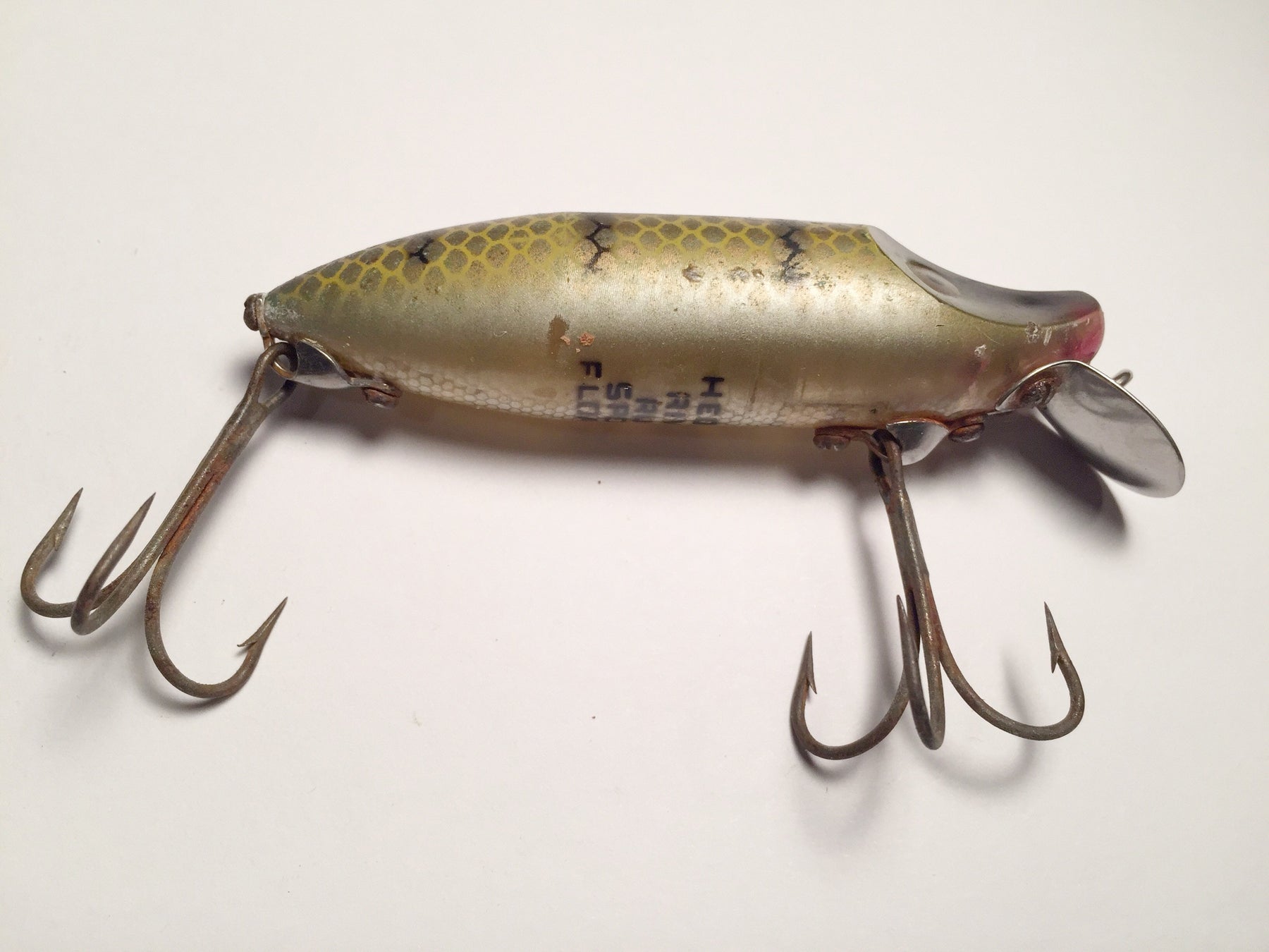 Ancien leurre de pêche vintage Heddon River Runt Spook dans Ancien leurre de pêche vintage Heddon River Runt Spook dans