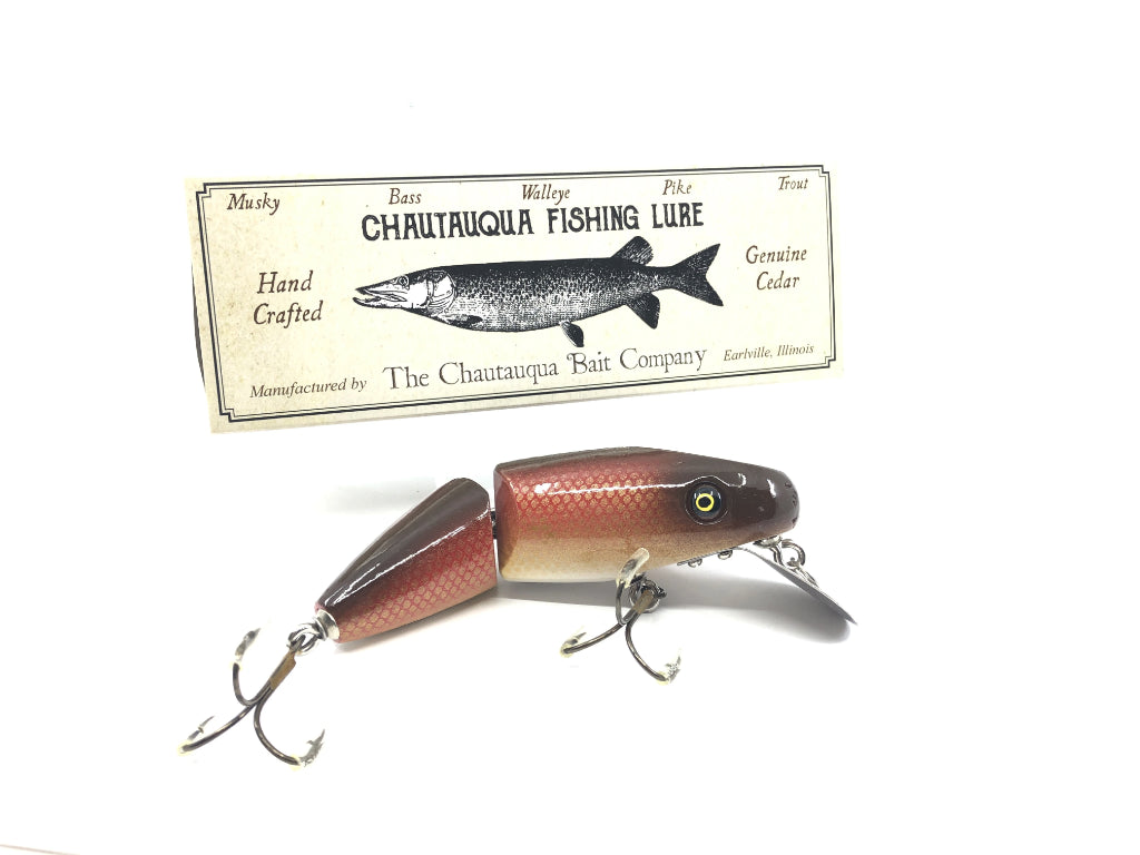 Chautauqua Wooden Super Shark Rosy Chub Color Discontinued 2016 Model Special Color