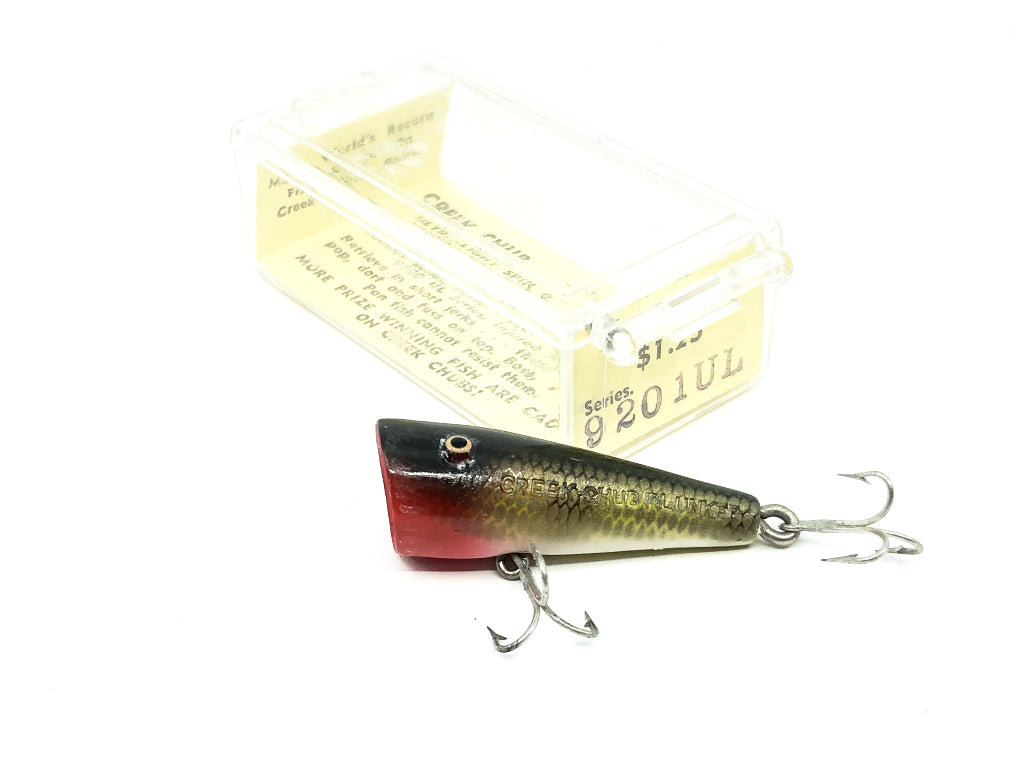 Creek Chub 9200 Ultra Light Plunker 9201 UL Perch Color with Box