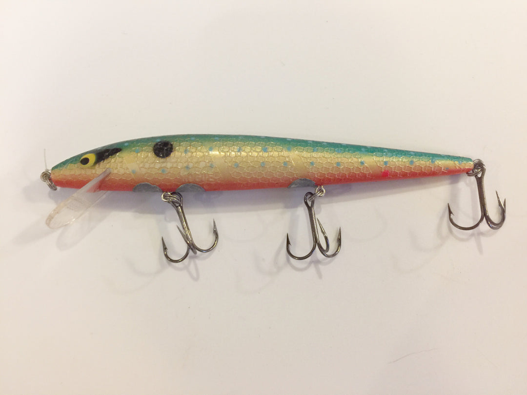 Smithwick Suspending Rogue 5 1/4" Red Belly Blue Back Speckled