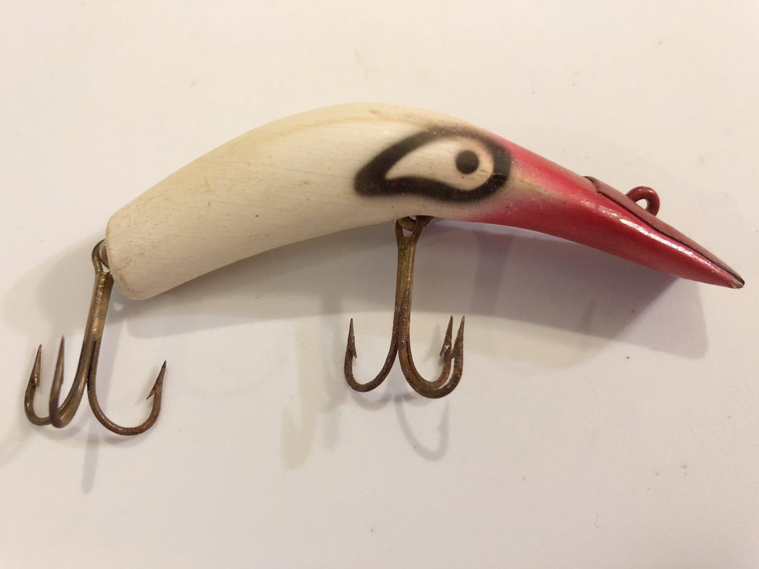 Kautzky Lazy Ike - 3 Red and White Wooden