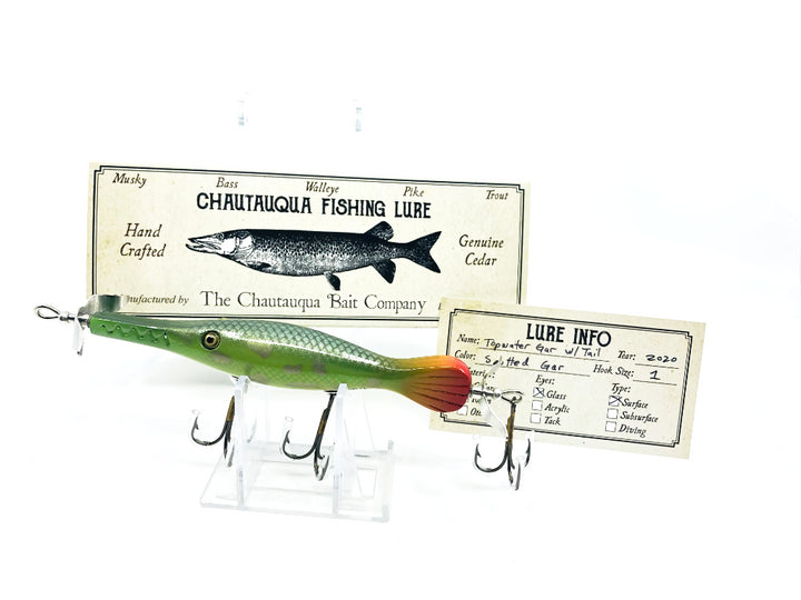 Chautauqua Custom Topwater Gar in Spotted Gar Color