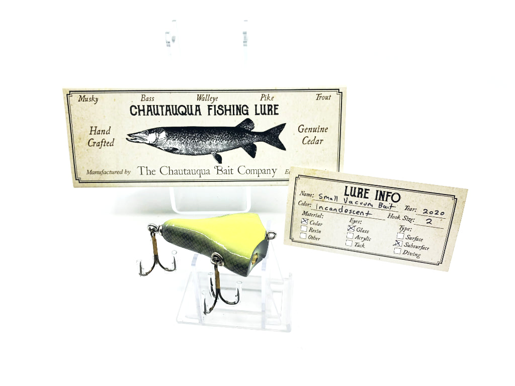 Chautauqua Custom Vacuum Bait in Incandescent Color