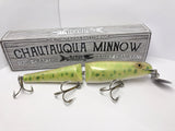 Jointed Chautauqua 8" Minnow Musky Lure Special Order Color "Radioactive"