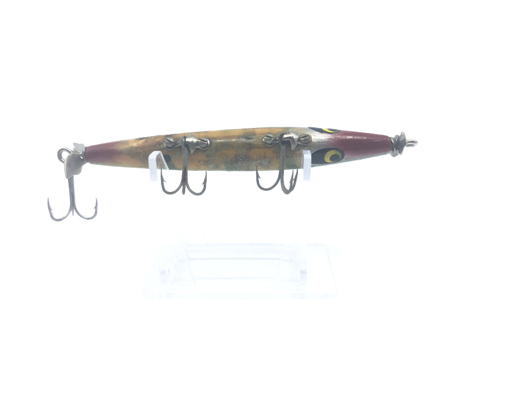 Smithwick Devils Horse Wooden Lure Green and Silver