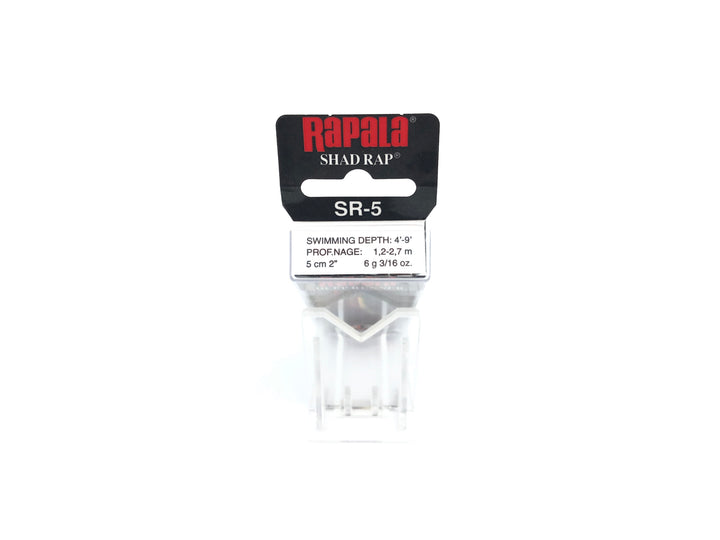 Rapala Shad Rap SR05-GCHT Gold Chrome Tiger Exclusive Fleet Farm Color New in Box Old Stock