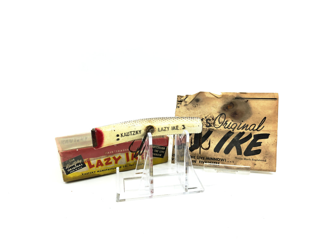 Kautzky Wooden Lazy Ike KL-38 BR Brown Scale Color with Box