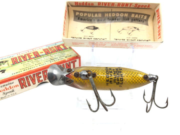 Heddon River Perch Color with Box and Catalog