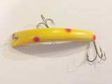 Lazy Dazy Musky Sized Yellow with Red Dots Color