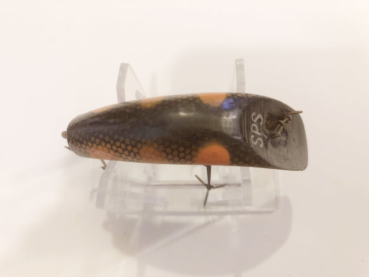 Helin Flatfish SPS Wooden Perch Color Lure Rare Flatfish