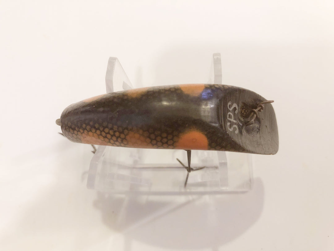 Helin Flatfish SPS Wooden Perch Color Lure Rare Flatfish