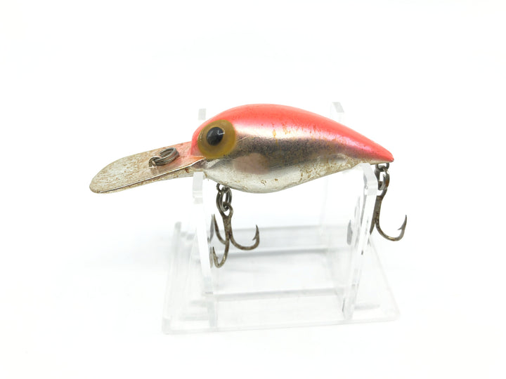 Storm Wiggle Wart Color V108 Metallic Silver Fluorescent Red Back