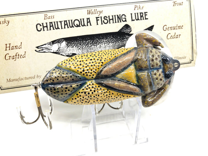 Chautauqua Custom Waterbug Natural Color Jitterbug Type Lure