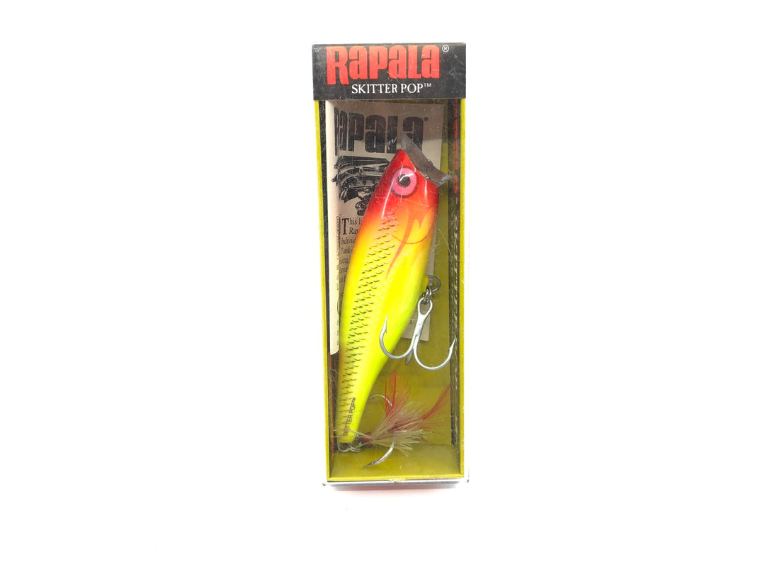 Rapala Skitter Pop SP-9 HCL Hot Clown Color New in Box Old Stock