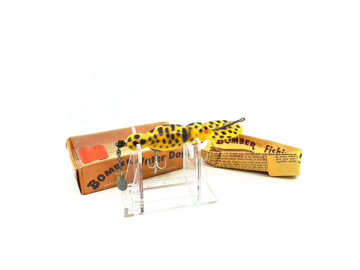 Wooden Bomber Water Dog 1559 Green Shad Color with Box