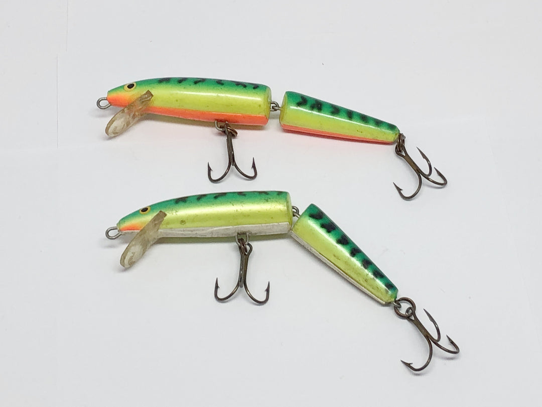Two Jointed Rapala Minnow Firetiger Color
