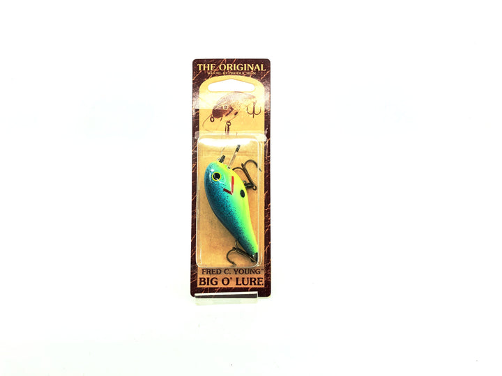 Cotton Cordell Fred Young Original Big O Wooden Lure Oxbow Bream Color