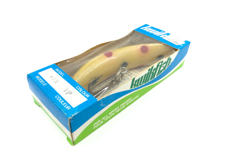 Kwikfish K15 YP Yellow Pearl Color New in Box Old Stock