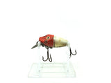 Heddon Midgit Digit River Runt Spook 9020 RH Red Head White Color