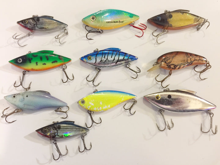 Rat-L-Trap / Spot Type Lures Lot of 10!