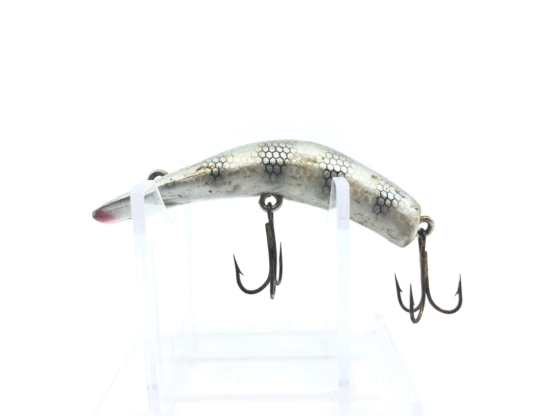 Lazy Ike #2 Silver Scale with Black Ribs