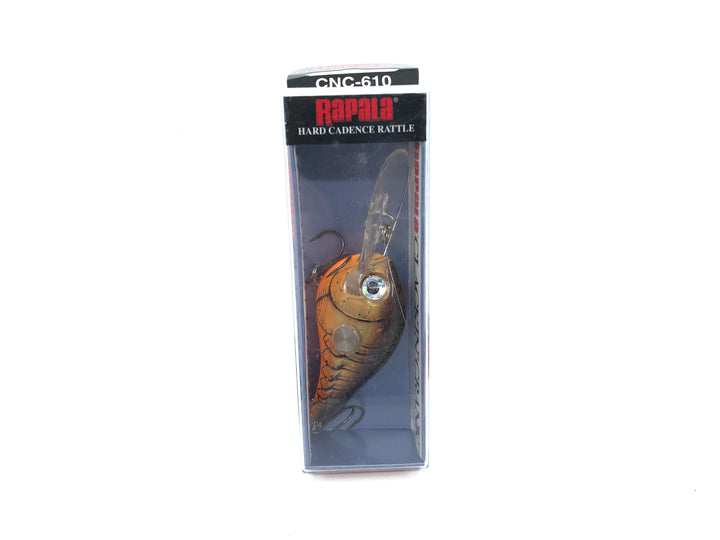 Rapala Clackin' Crank CNC-610 RUCW Rusty Crawdad Color New in Box Old Stock