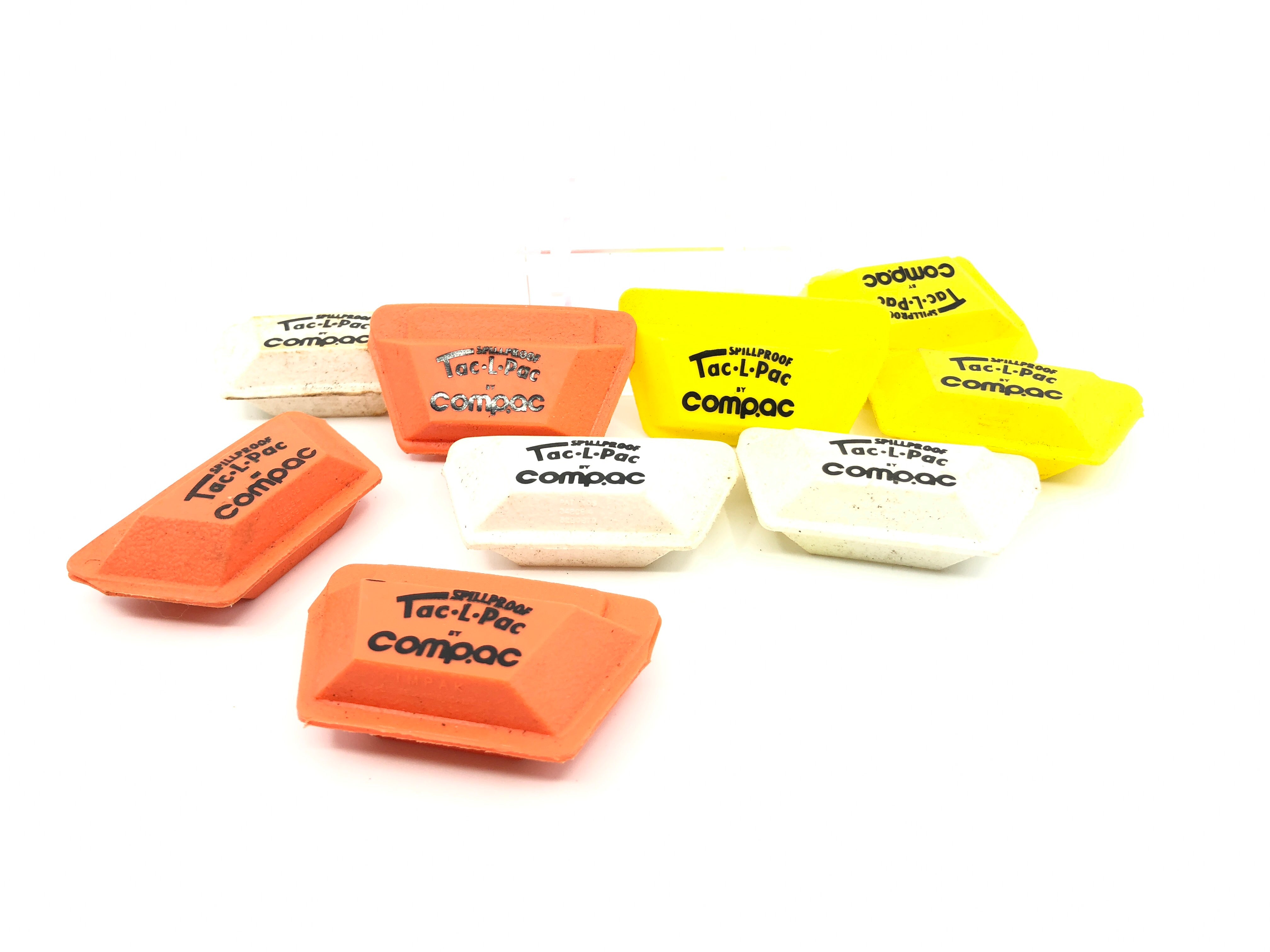 Compac Tac-L-Pac SpillProof Containers Lot of 9 – My Bait Shop, LLC