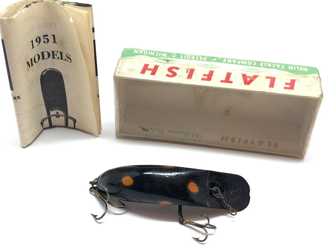 Helin Flatfish X5 BL (Black Orange Spots) with Box