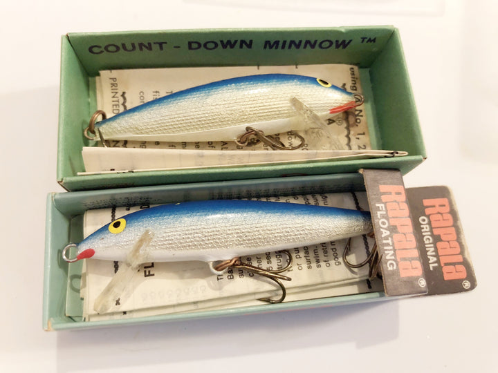 Rapala Lot of Two Lures CD-7 BM and 7 B