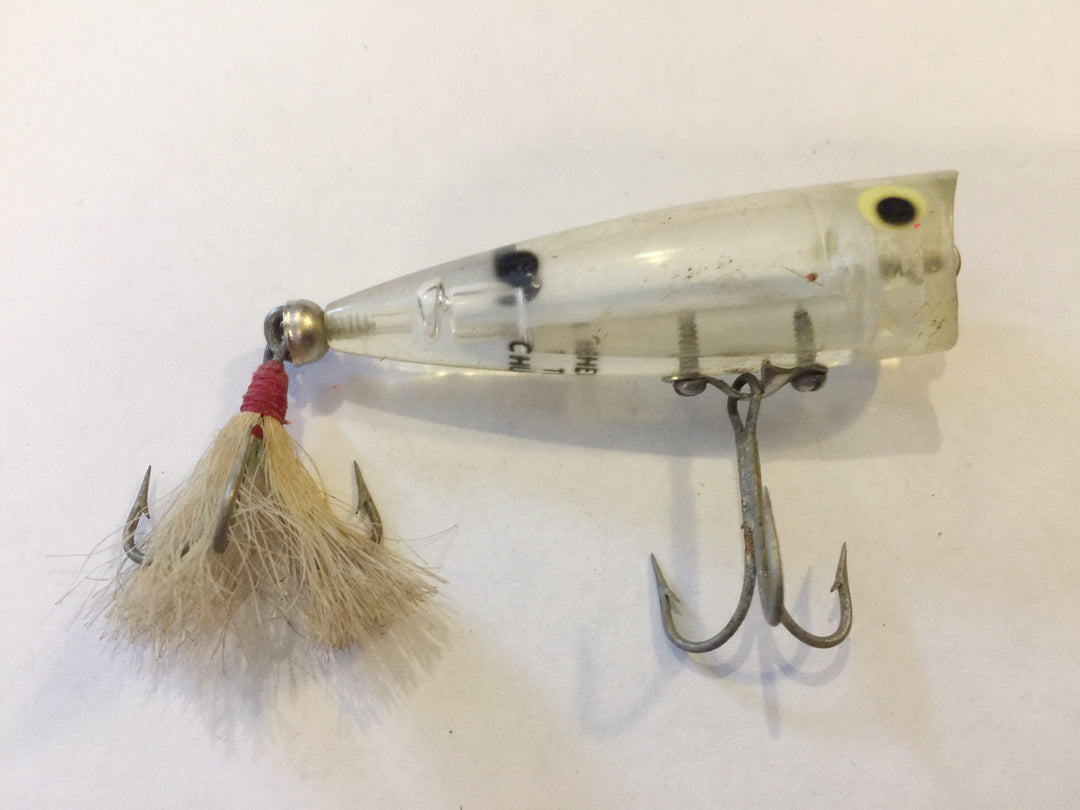 Heddon Tiny Chugger clear color