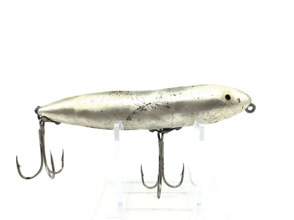Heddon Zara-Spook Sway Back NP Nickel Plate Color Tougher Color