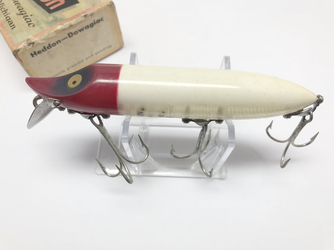 Heddon Vamp Spook Red Head White Body with Box