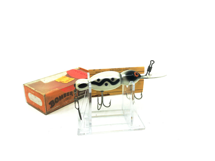 Bomber Water Dog 1508 White/Black Shadow Stripe Color with Box