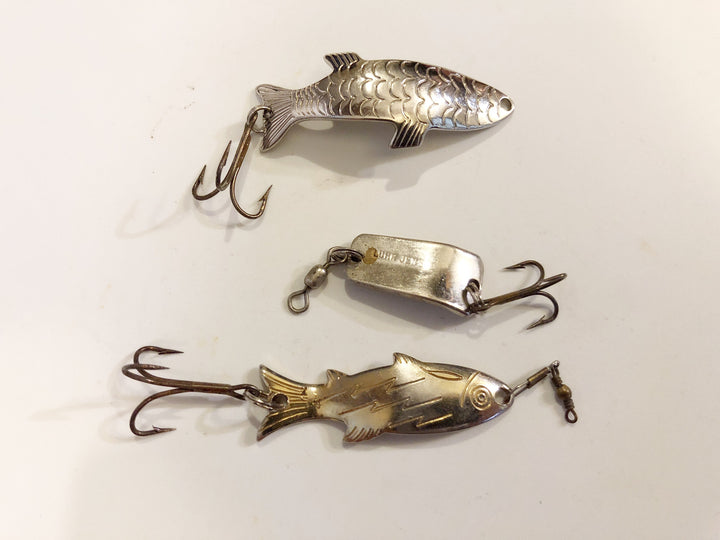 Metal Lot of 3 small Lures