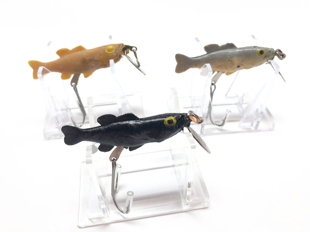 Lot of Three Vintage Arbogast Lil' Bass Lures