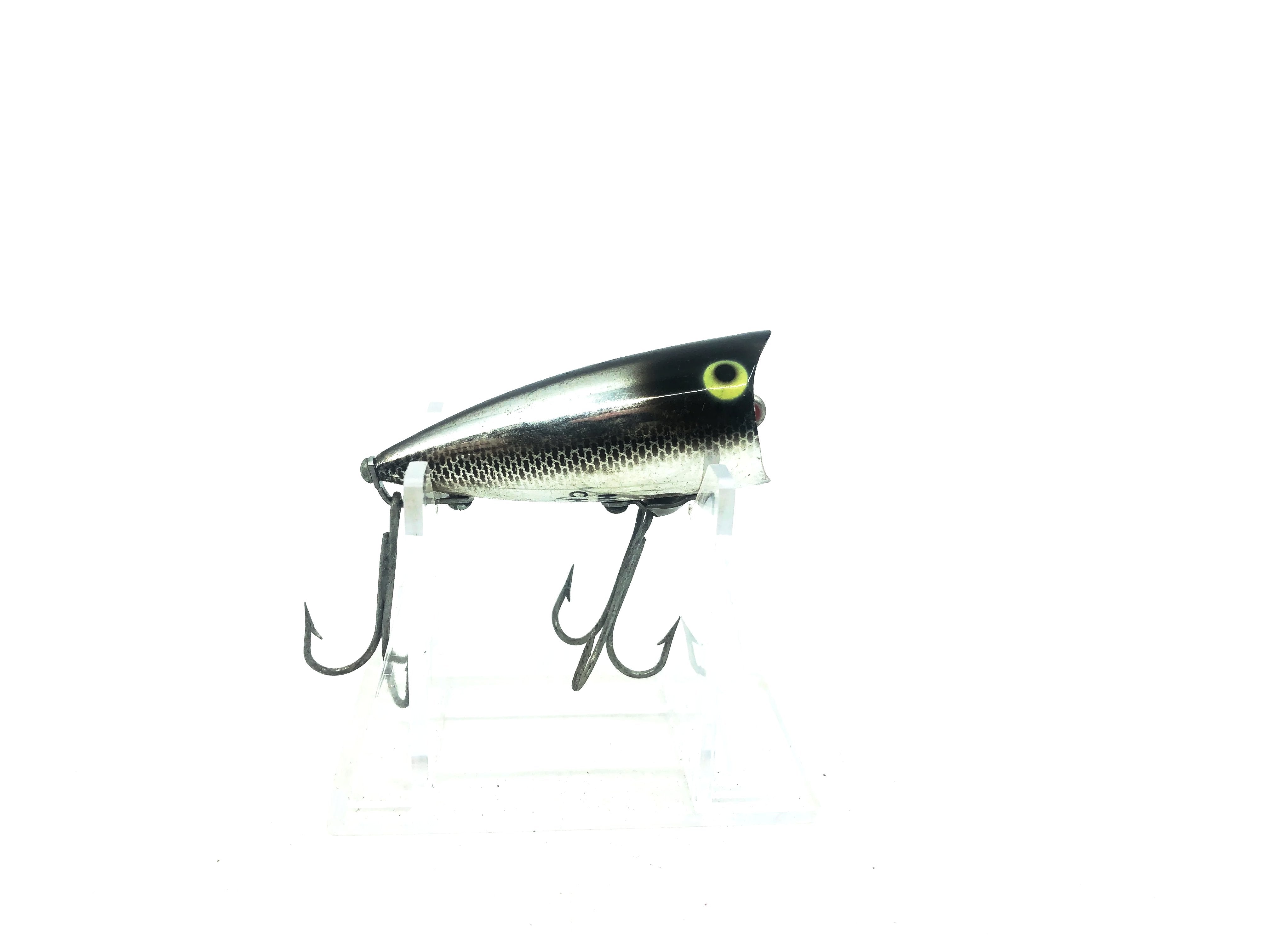 Heddon Baby Chugger Spook 9520 NBL Black Chrome Color – My Bait