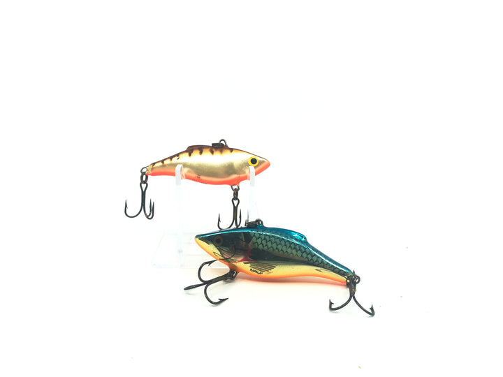 Rapala Rattlin' Rap Two Pack, Discontiued Crawdad & Silver Blue Color