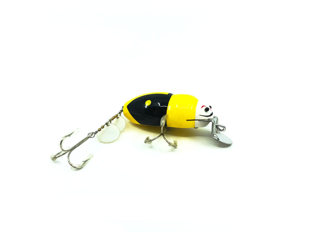 Plastic Image Scarab Beetle Creek Chub Imitation New in Box Yellow Hornet
