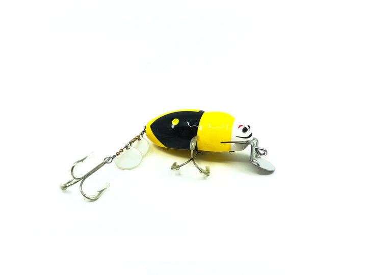 Plastic Image Scarab Beetle Creek Chub Imitation New in Box Yellow Hornet