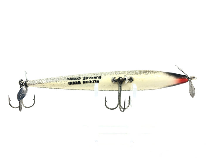 Heddon Wood Surface Cobra Black and Silver Color
